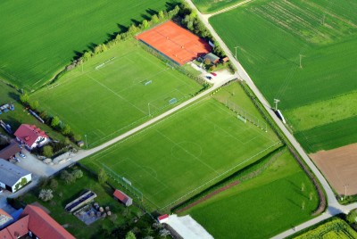 Luftbild der Sportanlage